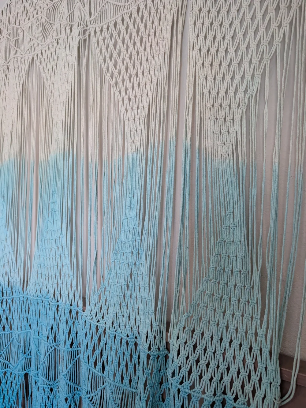 Free People Magical Thinking Safi Handmade Boho Ombre Fade Hanging Decor